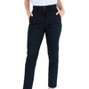 Pantalon Color Negro De Vestir Con Bolsas Stretch Para Dama